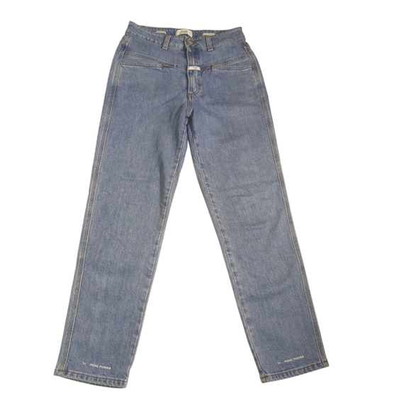 Closed Jeans High Waisted Pedal Pusher Cropped Jeans Sz 40/US 6 Ret$359 - Picture 7 of 13